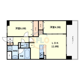 【間取り】 | フェリスシエロ堺 | フェリスシエロ堺　間取り