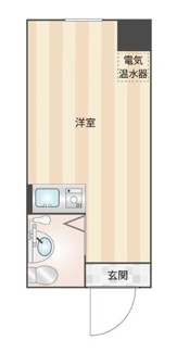 【間取り】 | ダイヤモンドビル北千住 | 間取りです。