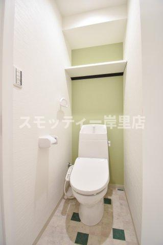 Acht HIK Residence 南住吉のトイレ