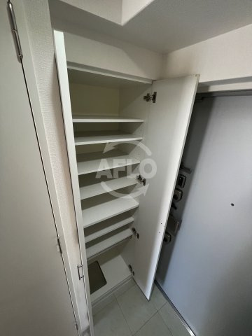 ルクレ新町レジデンスの収納|ルクレ新町レジデンス　シューズボックス