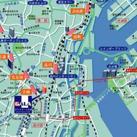 【地図】 | ガラ・ステージ大崎 | ◆ＭＡＰ◆