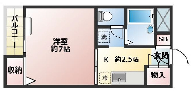 ビオス哲学堂の間取り|間取りです。