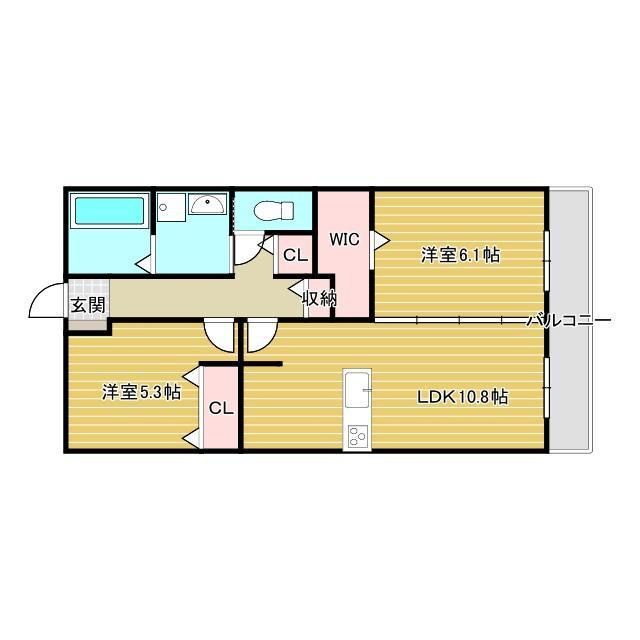 サンシャイン和の間取り