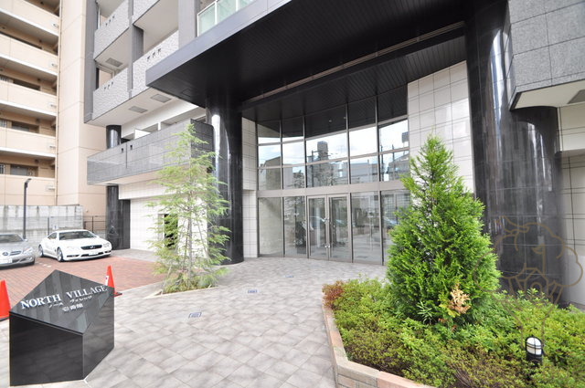 NORTH VILLAGE壱番館のエントランス