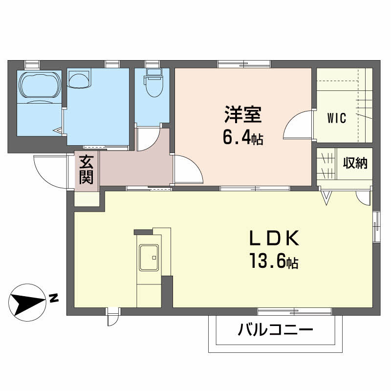 コルピーナの間取り