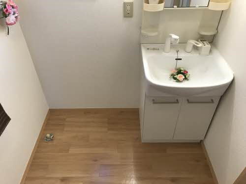 コルピーナの洗面所