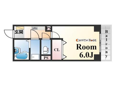 サンハイム三枝の間取り