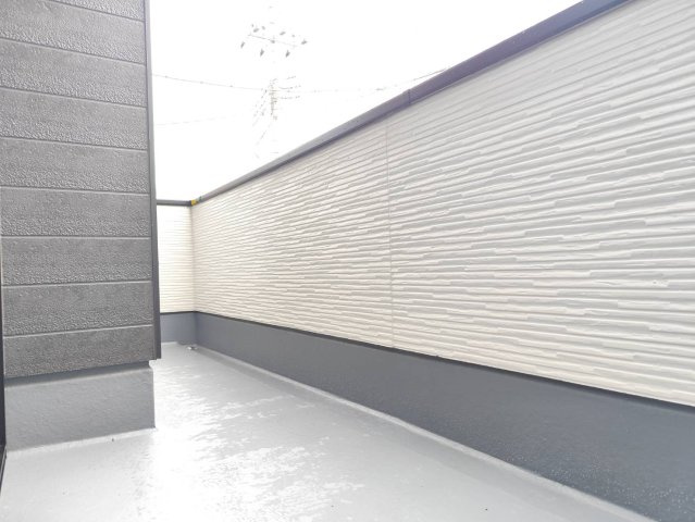 川越市砂新築戸建のバルコニー