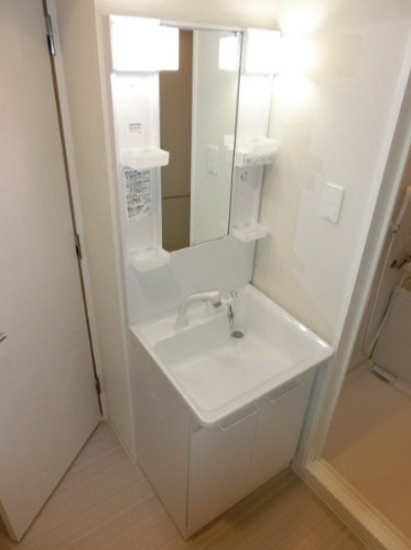 松戸市松戸の賃貸マンションの洗面所