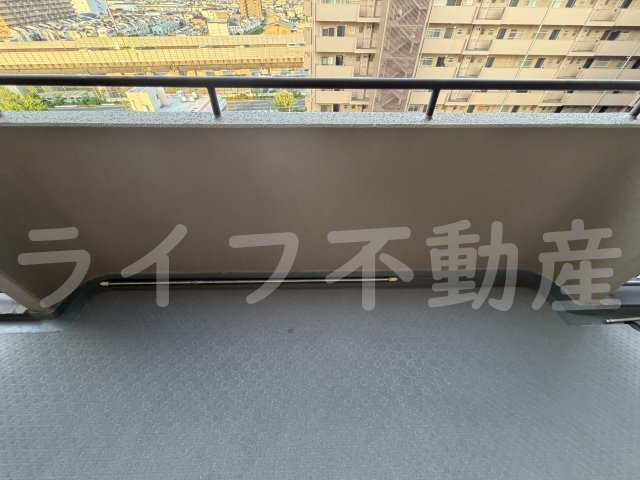 シャトー第3八戸の里のバルコニー|バルコニー付きです