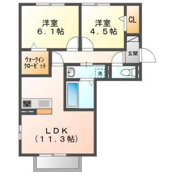 レグルスアルファの間取り