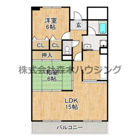 【間取り】 | 　ノースコート