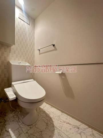 ベルネージュⅡのトイレ|シンプルで使いやすいトイレです