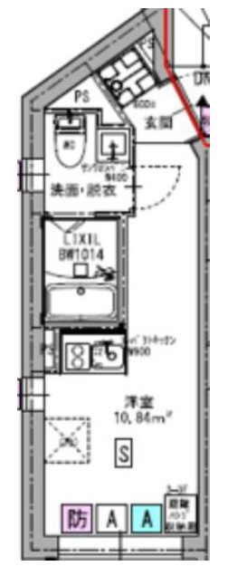 クレドコート高円寺の間取り|間取りです。