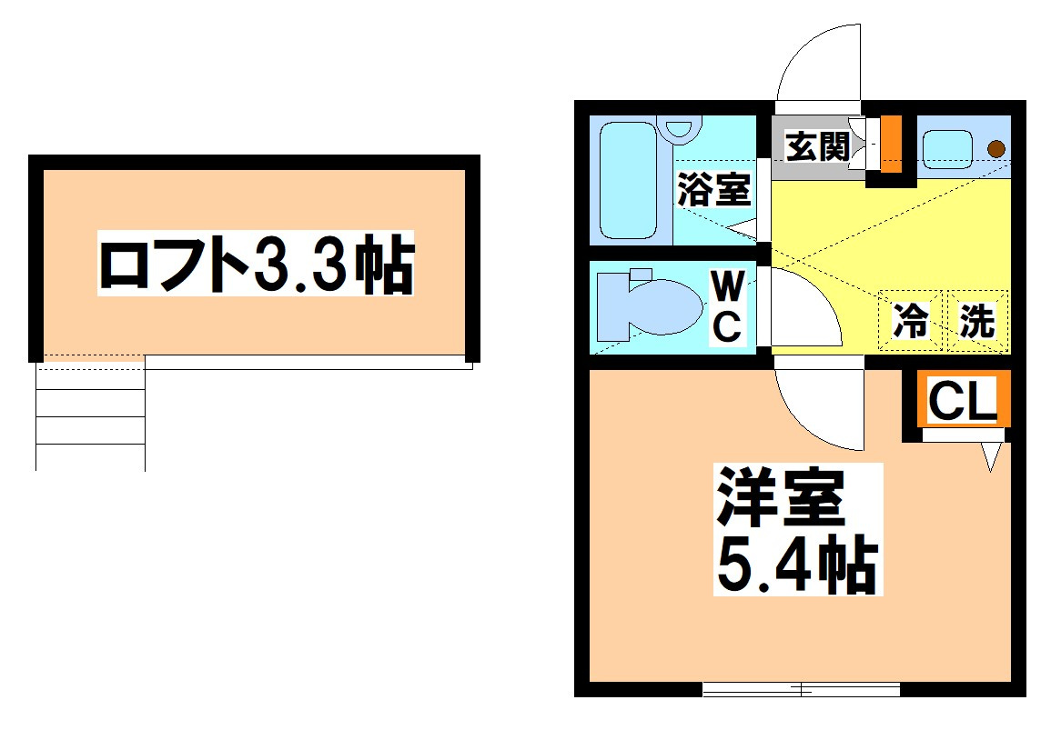 ノーザンロード武蔵境の間取り