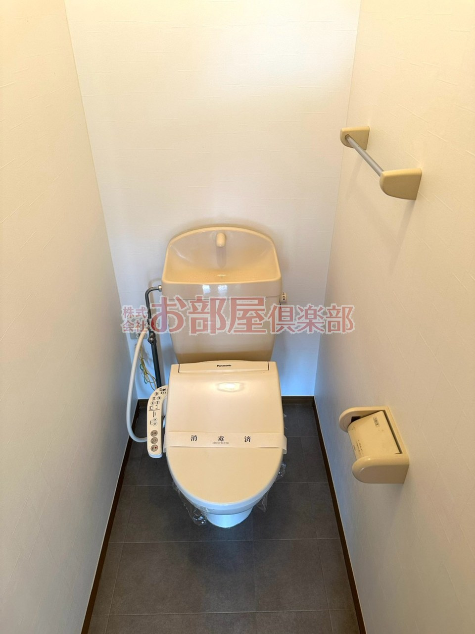 セジュール未来 Ⅱ A棟のトイレ|落ち着いたトイレです