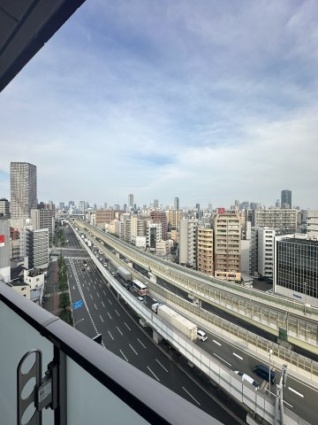 プレジオ阿波座のバルコニー