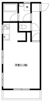 【間取り】 | 駅前光ハイツ | 間取りです。