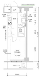 【間取り】 | RELUXIA武蔵中原Ⅱ