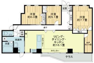 【間取り】 | 板橋区前野町５丁目佐藤ビル | 間取りです。