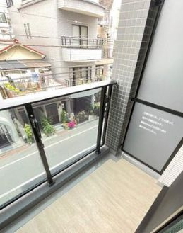 【バルコニー】クレストコート新宿山吹町