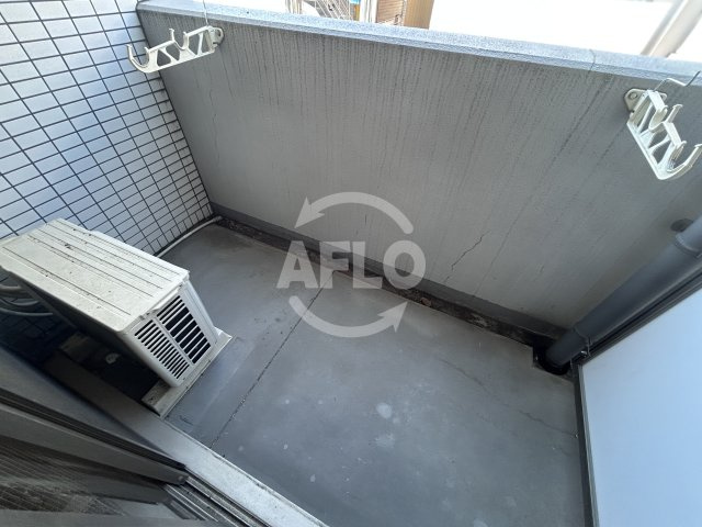 フラット34新大阪南のバルコニー|FLAT34新大阪南　バルコニー