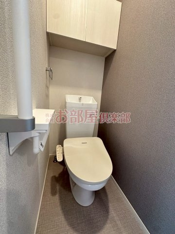ピエモンテ　愛宕のトイレ|ゆったりとした空間のトイレです