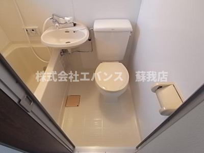 【トイレ】 | コーポヨシトミ | トイレもきれいです