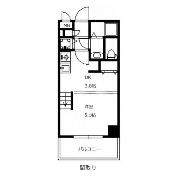 SPAZIO大橋の間取り