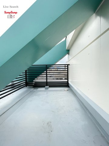 SPAZIO大橋のバルコニー