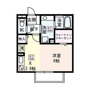 【間取り】 | シャルマントリシティIII | お部屋の間取りです