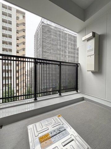 「防音マンション」343 RESIDENCE HONKOMAGOME Ⅰのバルコニー|広々としたバルコニーです（2026年9月7日撮影）
