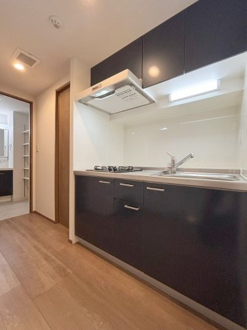 「防音マンション」343 RESIDENCE HONKOMAGOME Ⅰのキッチン|きれいなキッチンです（2026年9月7日撮影）