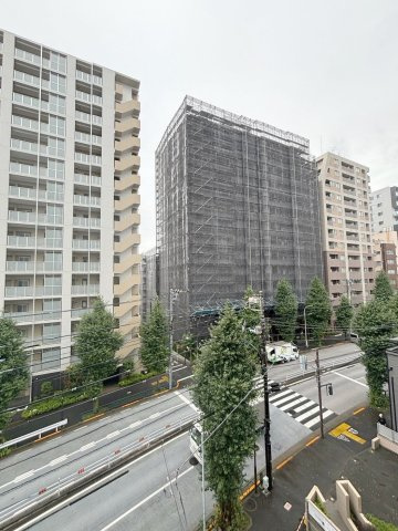 「防音マンション」343 RESIDENCE HONKOMAGOME Ⅱの展望|バルコニーからの眺望です（2026年9月7日撮影）