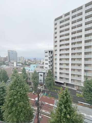 「防音マンション」343 RESIDENCE HONKOMAGOME Ⅲの展望|バルコニーからの眺望です（2026年9月7日撮影）