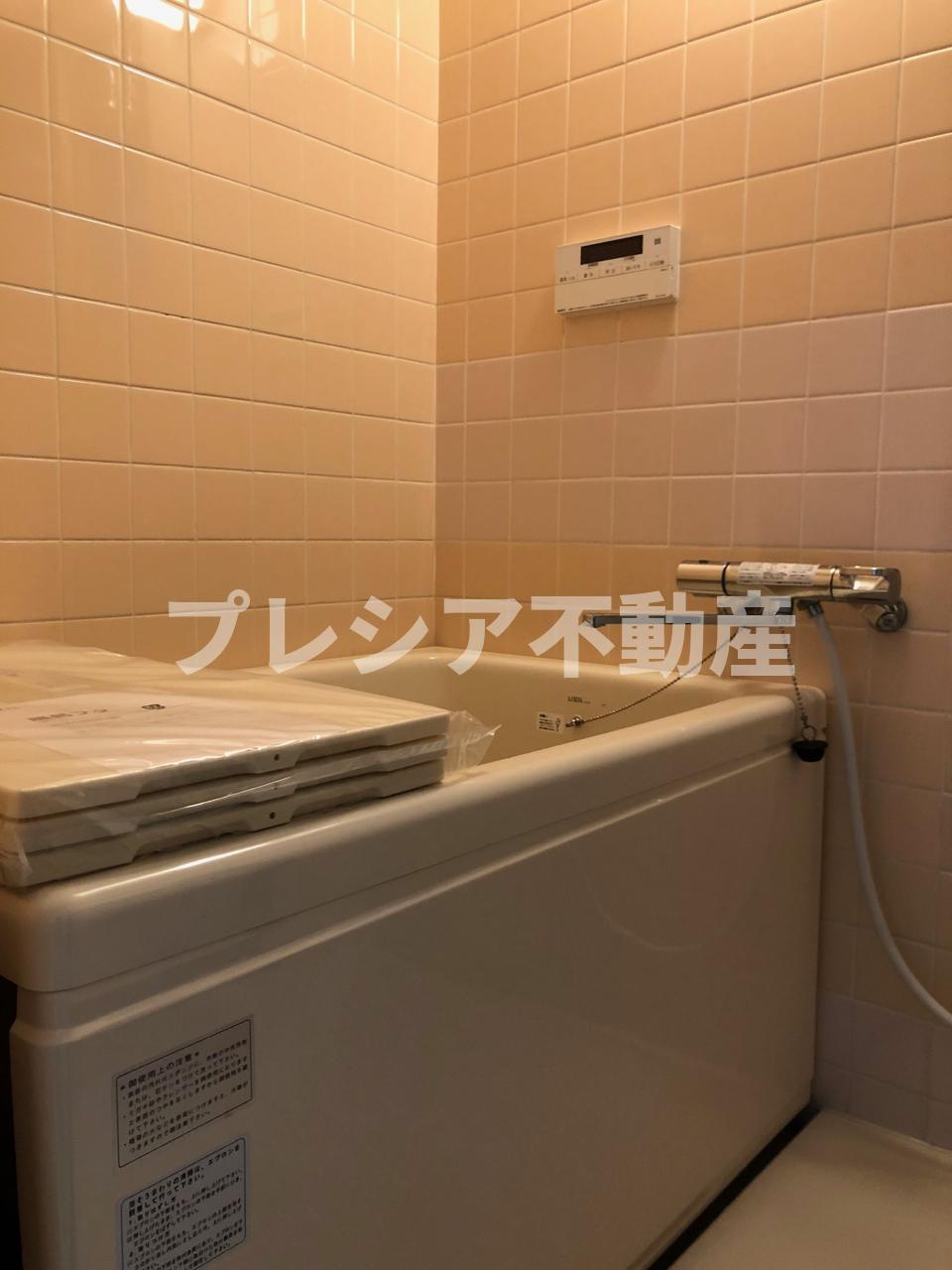 ハイツ岡本の浴室