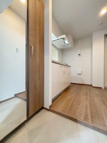「防音マンション」343 RESIDENCE HONKOMAGOME Ⅲの玄関|落ち着いた玄関です（2026年9月7日撮影）