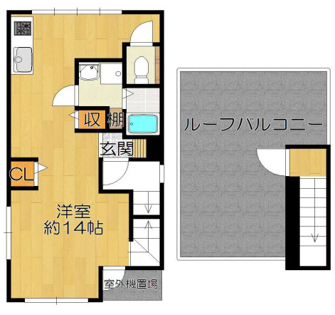 VIEJOUR西田辺の間取り