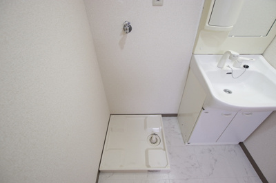 防水パン付き室内洗濯機置き場！！