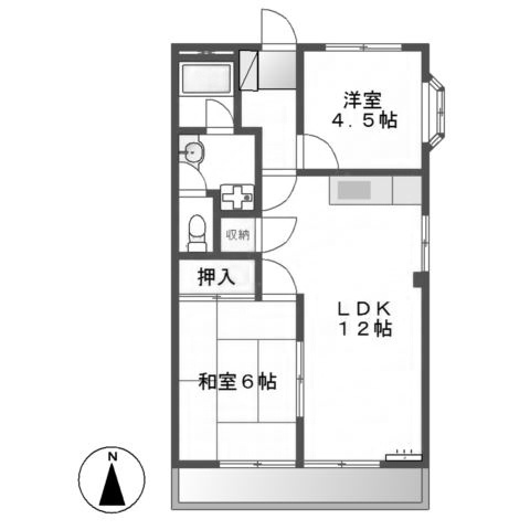 ガーデンプレイスめいわの間取り