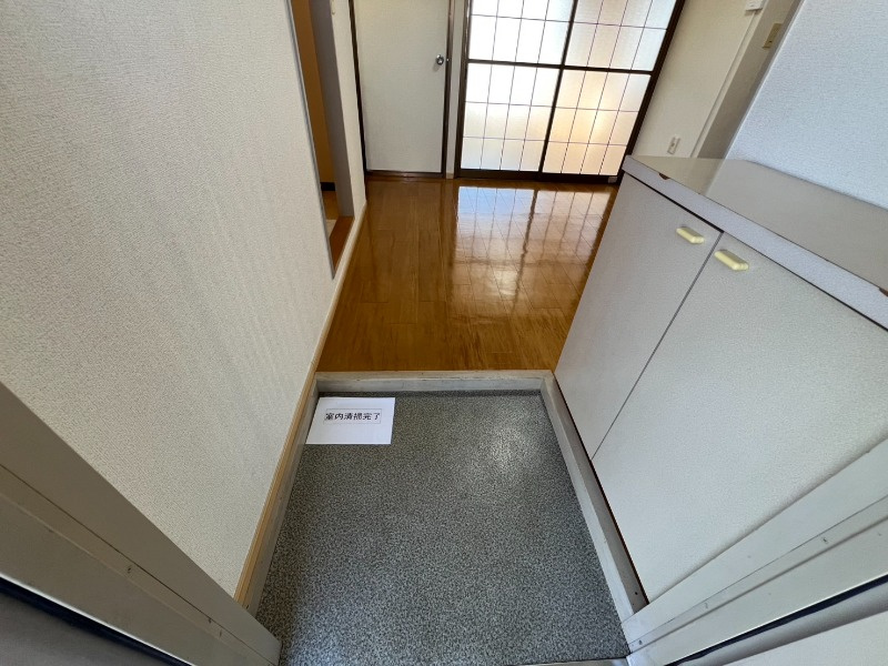 柏市柏のアパートの内装