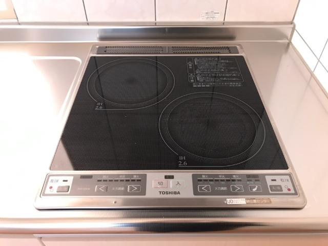 Ｔｈｅ・ｓｈｉｎｅのキッチン|IHコンロ