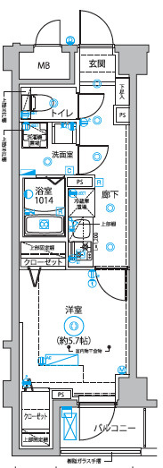 DIPS西新井の間取り