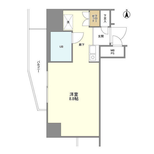 インプルーブ東向島の間取り