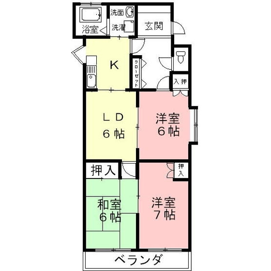 エスペランスの間取り