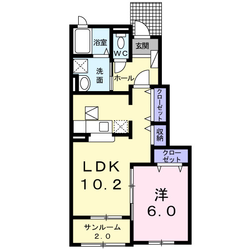 カレントⅡの間取り
