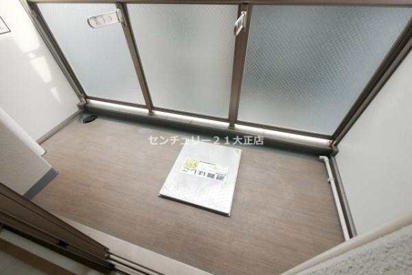 エステムコート難波WEST-SIDE5アジュールのバルコニー