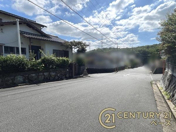 香芝市関屋北７丁目の売地の前面道路含む現地写真|■現地撮影写真■
