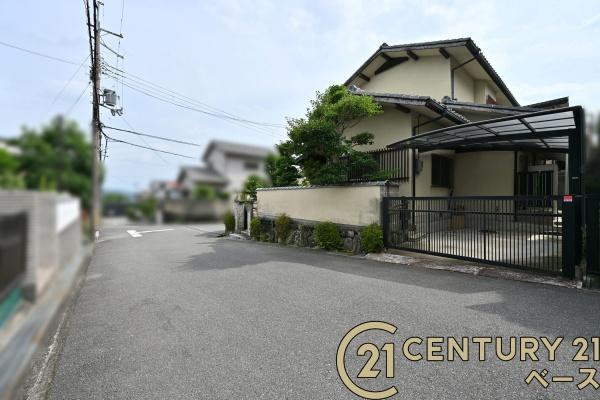 生駒郡平群町椿台２丁目　一戸建の前面道路含む現地写真|■現地撮影写真■