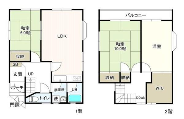 磯城郡三宅町伴堂　一戸建の間取り